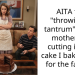 AITA for “throwing a tantrum” at my mother for cutting into a cake I baked into for the family?