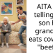 AITA for telling my son his grandma eats cow (not “beef”)?