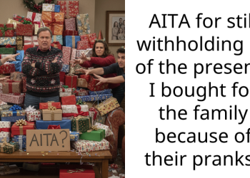 AITA for still withholding all of the presents I bought for the family because of their pranks?