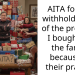 AITA for still withholding all of the presents I bought for the family because of their pranks?