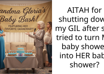 AITAH for shutting down my GIL after she tried to turn MY baby shower into HER baby shower?