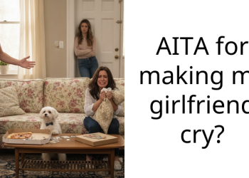 AITA for making my girlfriend cry?