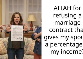 AITAH for refusing a marriage contract that gives my spouse a percentage of my income?