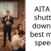 AITA for shutting down the best man’s sp*ech?