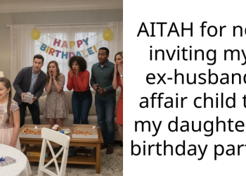 AITAH for not inviting my ex-husband affair child to my daughter’s birthday party?