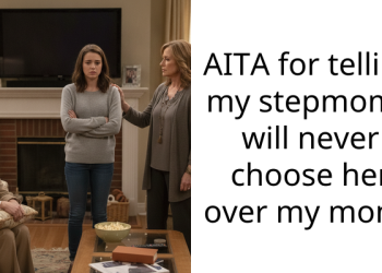 AITA for telling my stepmom I will never choose her over my mom?
