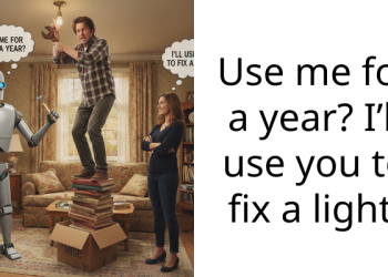 Use me for a year? I’ll use you to fix a light.