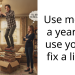 Use me for a year? I’ll use you to fix a light.