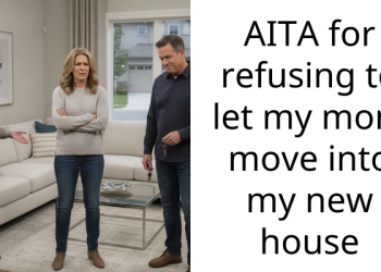 AITA for refusing to let my mom move into my new house