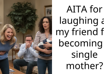 AITA for laughing at my friend for becoming a single mother?