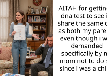 AITAH for getting a dna test to see if i share the same dna as both my parents even though i was demanded specifically by my mom not to do so, since i was a child?