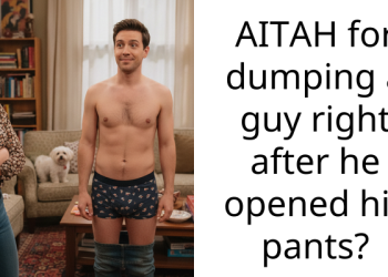 AITAH for dumping a guy right after he opened his pants?