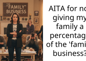 AITA for not giving my family a percentage of the ‘family’ business?