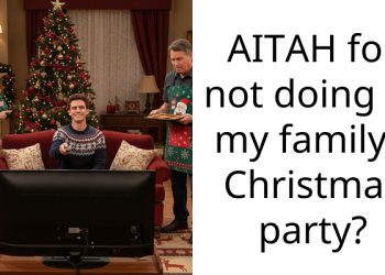 AITAH for not doing to my family’s Christmas party?