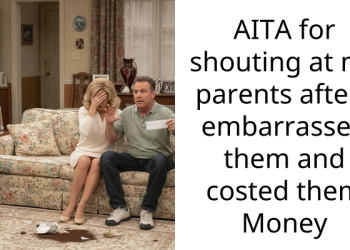 AITA for shouting at my parents after i embarra*sed them and costed them Money