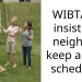 WIBTA to insist my neighbor keep a yard schedule?