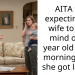 AITA for expecting my wife to now mind our 1 year old in the morning since she got laid off