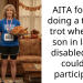 AITA for still doing a turkey trot when my son in law is disabled and couldn’t participate.