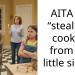 AITA for “stealing” cookies from my little sister?