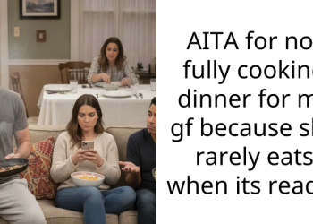 AITA for not fully cooking dinner for my gf because she rarely eats when its ready?