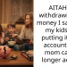 AITAH for withdrawing the money I saved for my kids and putting it in an account their mom can no longer access?