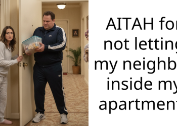AITAH for not letting my neighbor inside my apartment?
