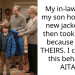 My in-laws sent my son home in a new jacket, but then took it back because it was THEIRS. I criticized this behavior. AITAH