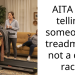 AITA for telling someone a treadmill is not a coat rack