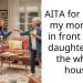 AITA for calling my mom out in front of my daughter and the whole house