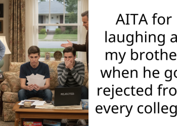 AITA for laughing at my brother when he got rejected from every college?