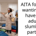 AITA for not wanting to have an adult slumber party?