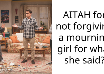 AITAH for not forgiving a mourning girl for what she said?