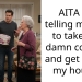 AITA for telling my MIL to take her d**n cookies and get out of my house?
