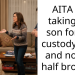AITA for taking my son for my custody time and not his half brother?