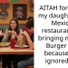 AITAH for taking my daughter to a Mexican restaurant and bringing my sons Burger King because they ignored me?