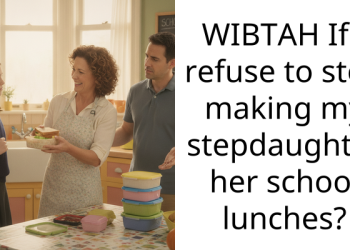 WIBTAH If I refuse to stop making my stepdaughter her school lunches?