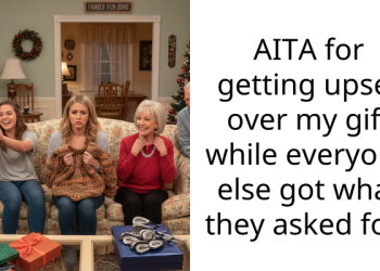 AITA for getting upset over my gift while everyone else got what they asked for?