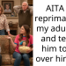 AITA for reprimanding my adult son and telling him to get over himself?