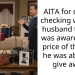 AITA for double checking with my husband that he was aware of the price of the gifts he was about to give away.