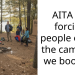AITA for forcing people out of the campsite we booked?