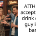 AITH for accepting a drink off a guy in a bar?