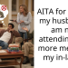 AITA for telling my husband I am not attending any more meals at my in-laws?