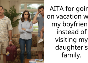 AITA for going on vacation with my boyfriend instead of visiting my daughter’s family.