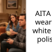 AITA for wearing white nail polish?