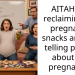 AITAH For reclaiming my pregnancy snacks and not telling people about the pregnancy?