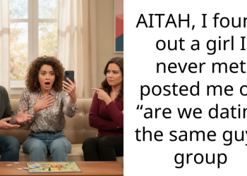 AITAH, I found out a girl I never met posted me on “are we dating the same guy,” group