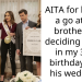AITA for having a go at my brother for deciding to box in my 30th birthday with his wedding?