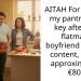 AITAH For locking my pantry with key after my flatmate boyfriend ate the content, worth approximately €80?