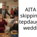 AITA for skipping my stepdaughter’s wedding?