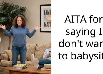 AITA for saying I don’t want to babysit?